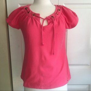 Michael Kors S coral top shirt